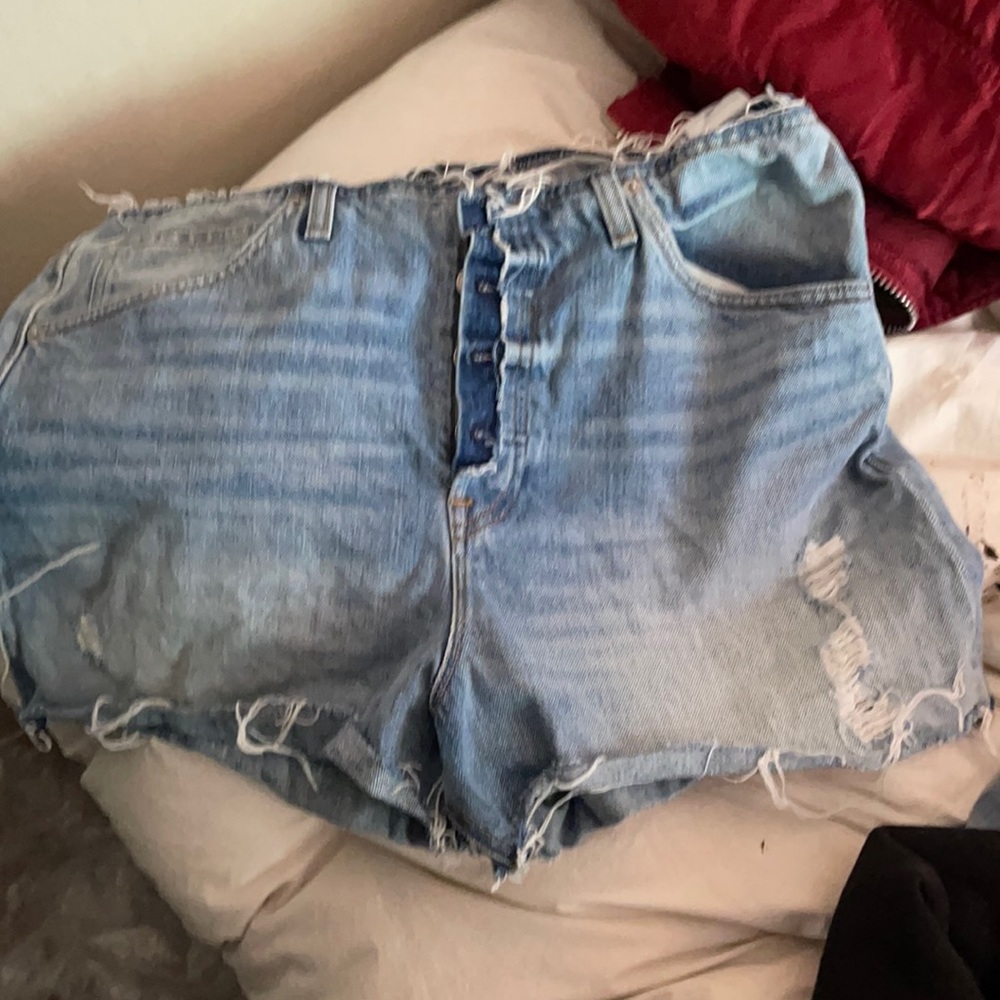 jean shorts hudson size 30
